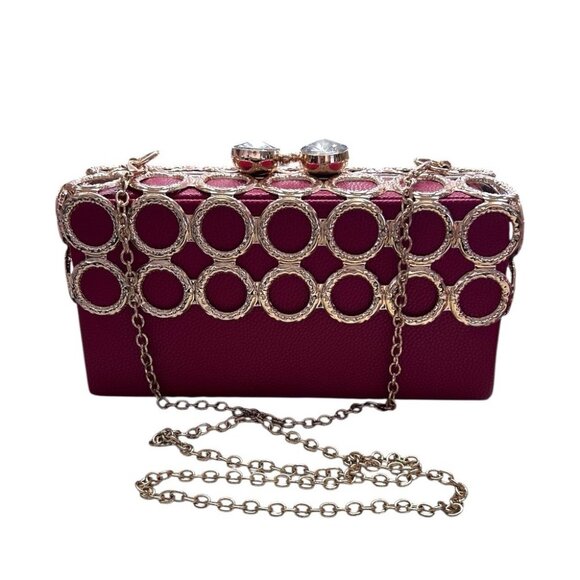 Evening Cocktail Clutch Party Purse Bag - Picture 1 of 6
